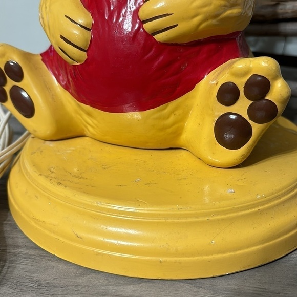 VINTAGE WORKING WINNIE THE POOH HOLLAND MOLD TABLE LAMP - Picture 5 of 17